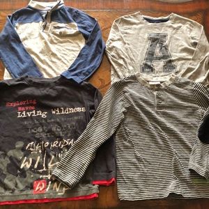 Sale Cotton long sleeve Tees boy 6 years old